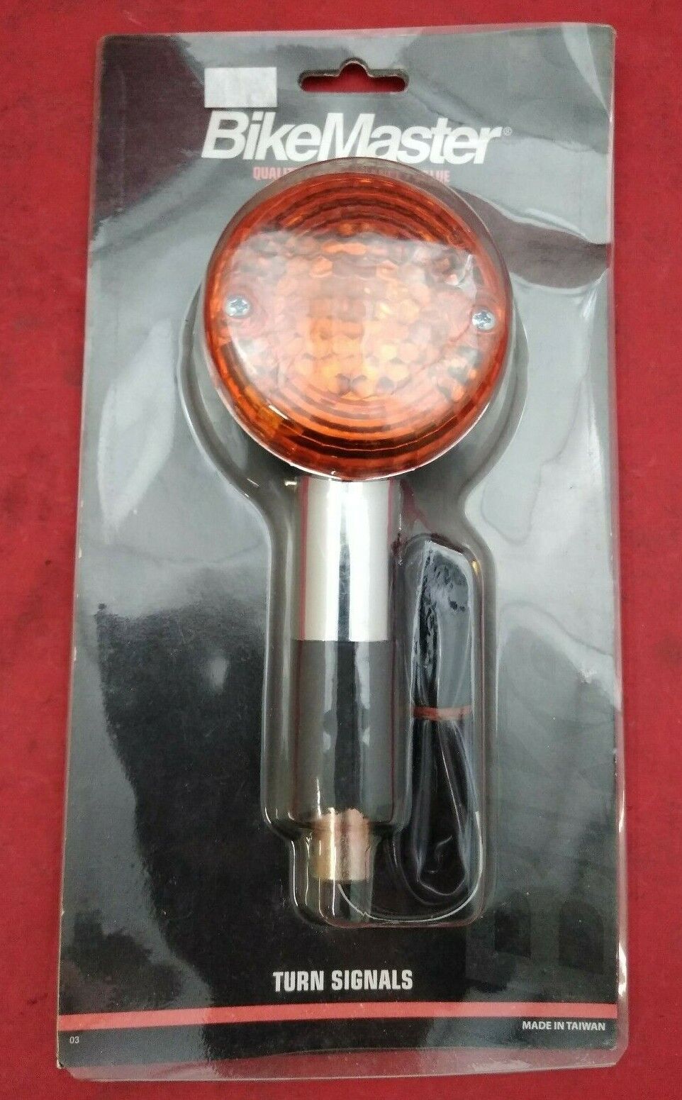 NEW BikeMaster Stock / OEM Turn Signals 26-3036 / Chrome
