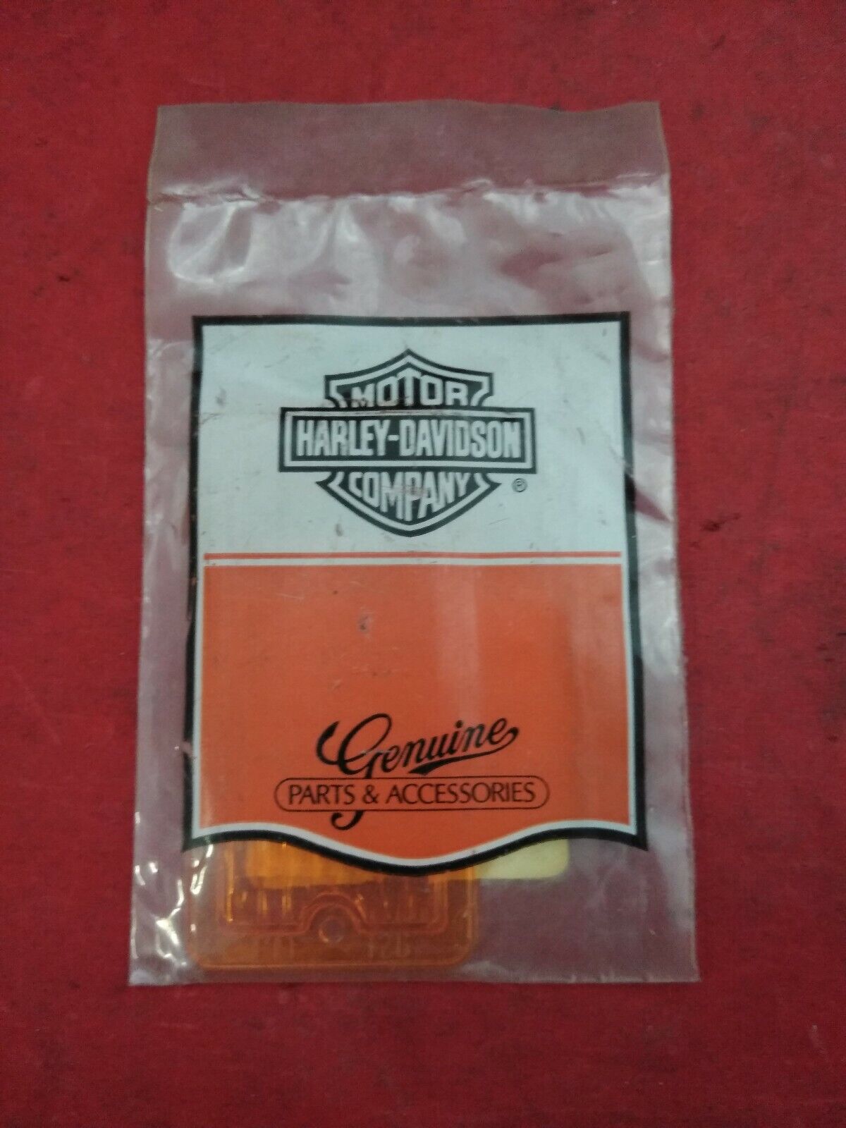 New Harley Davidson AMBER LENS / 91049-80