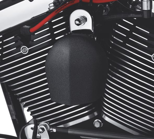 NEW Black Steel Horn Cover for Harley Davidson Touring / 69039-09A
