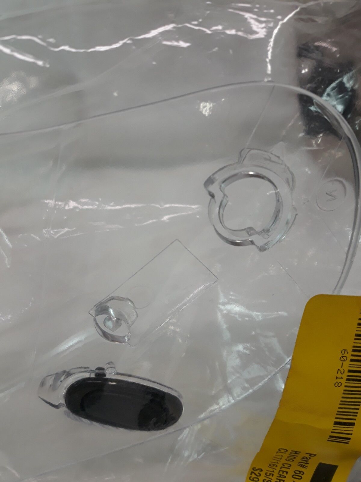 NEW HJC Motorcycle Helmet Face Shield Pinlock Clear Part# 60-218