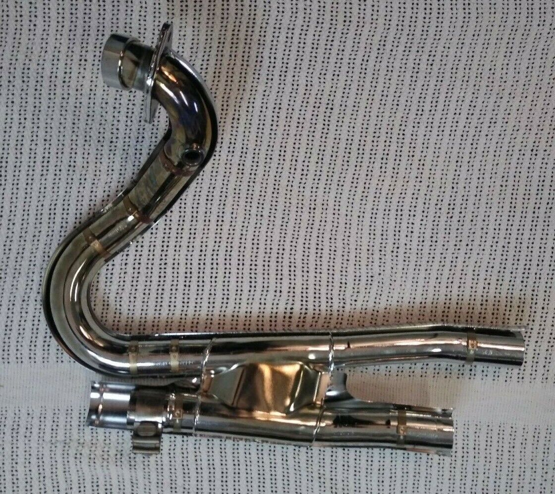 Polaris Victory Exhaust Head Pipe Rear / Chrome / 1262012-156