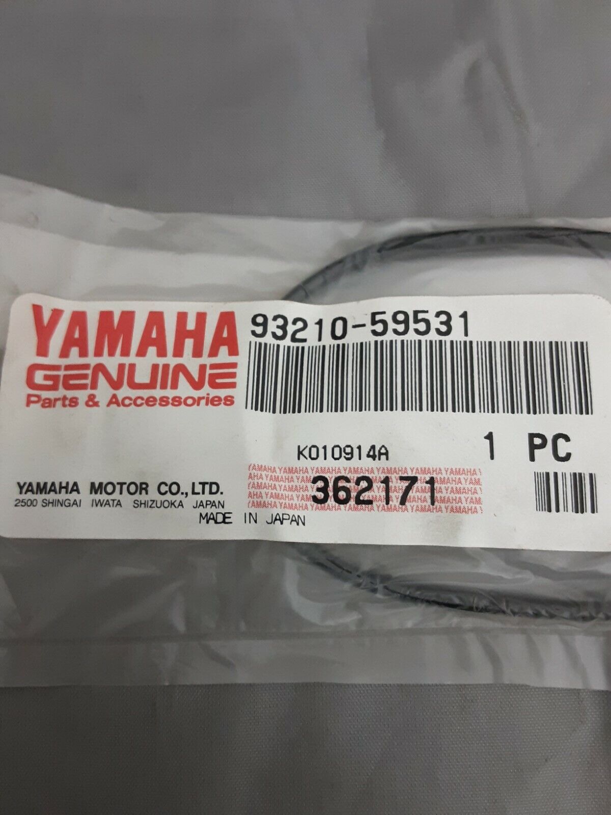 NEW GENUINE YAMAHA 93210-59531 O-RING Tri-Moto YTM200 YTM225 VIRAGO XV1000