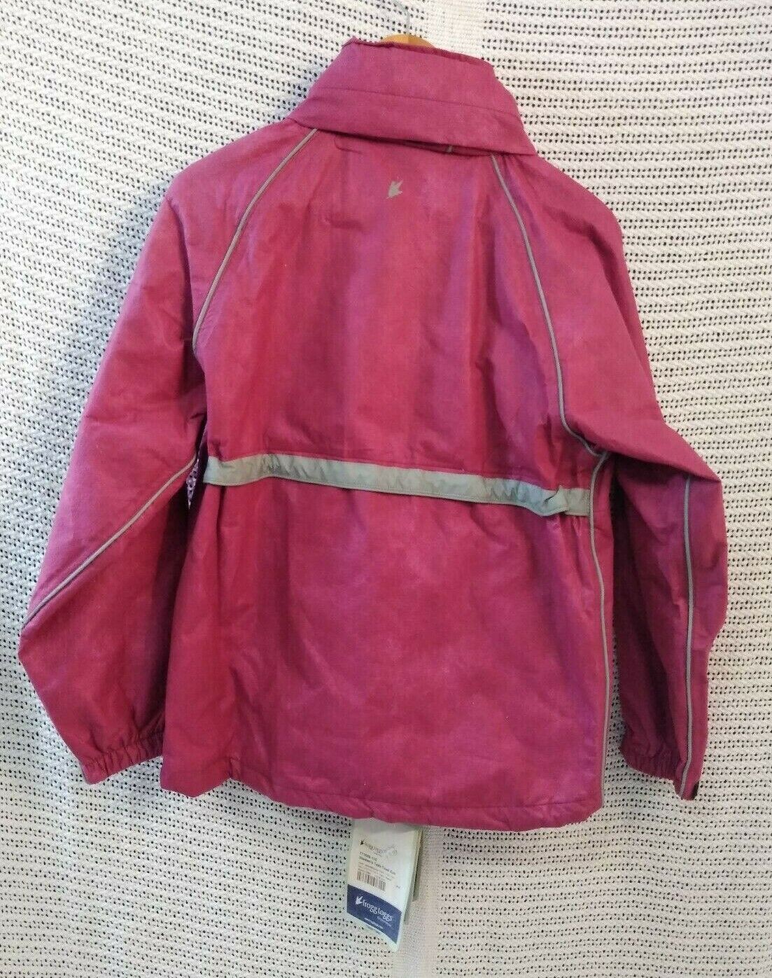 NEW Frogg Toggs Women's Tekk Toad Jacket / Cherry / M / TT1059-115 / W Hood