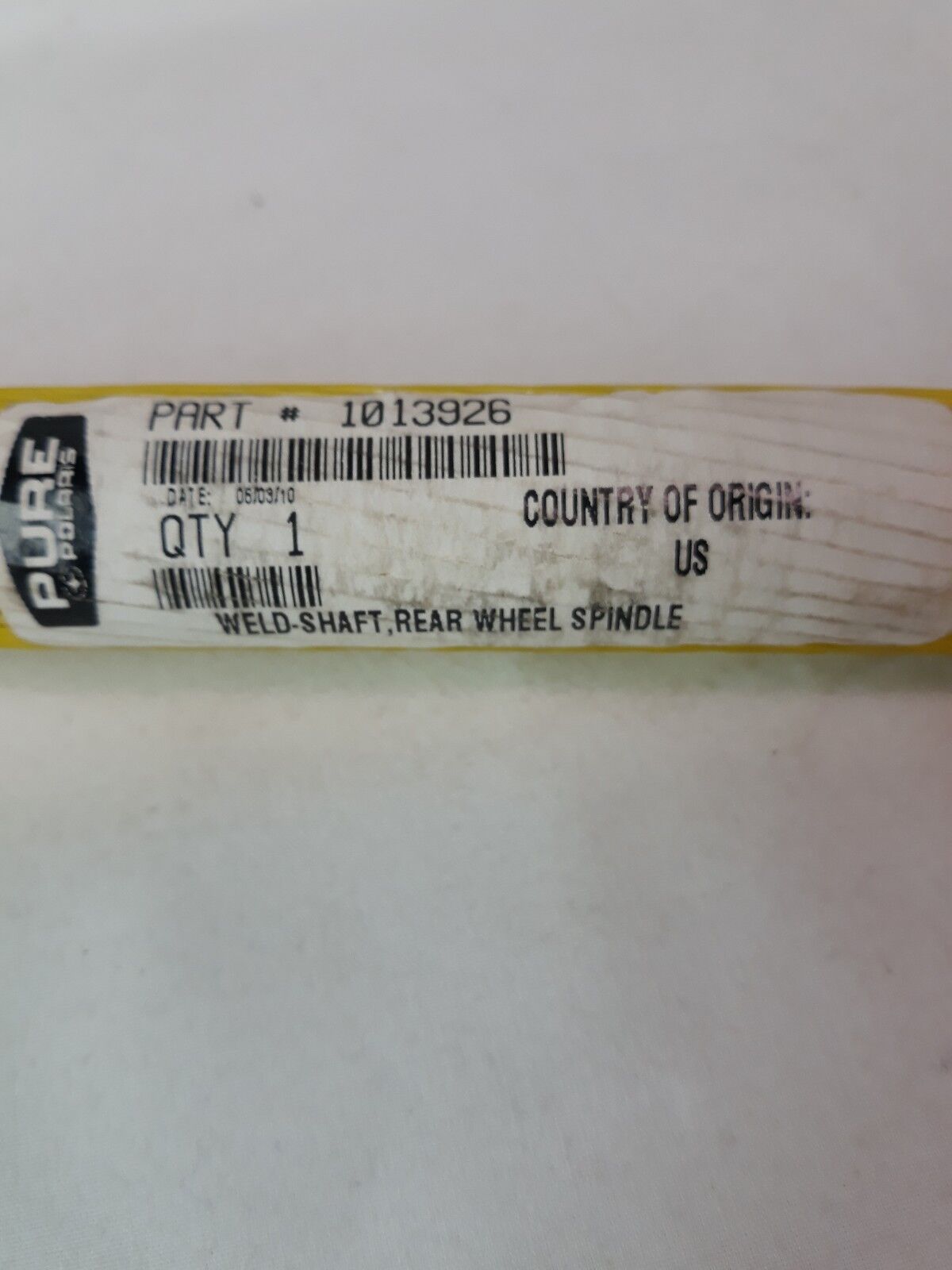 NEW POLARIS VICTORY Weld Shaft Rear Wheel Spindle Part# 1013926