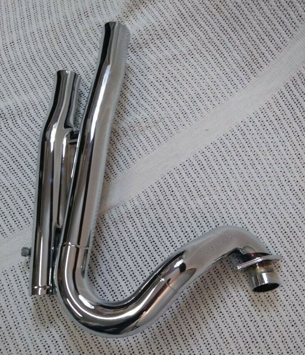 Polaris Victory Exhaust Head Pipe Rear / Chrome / 1262012-156