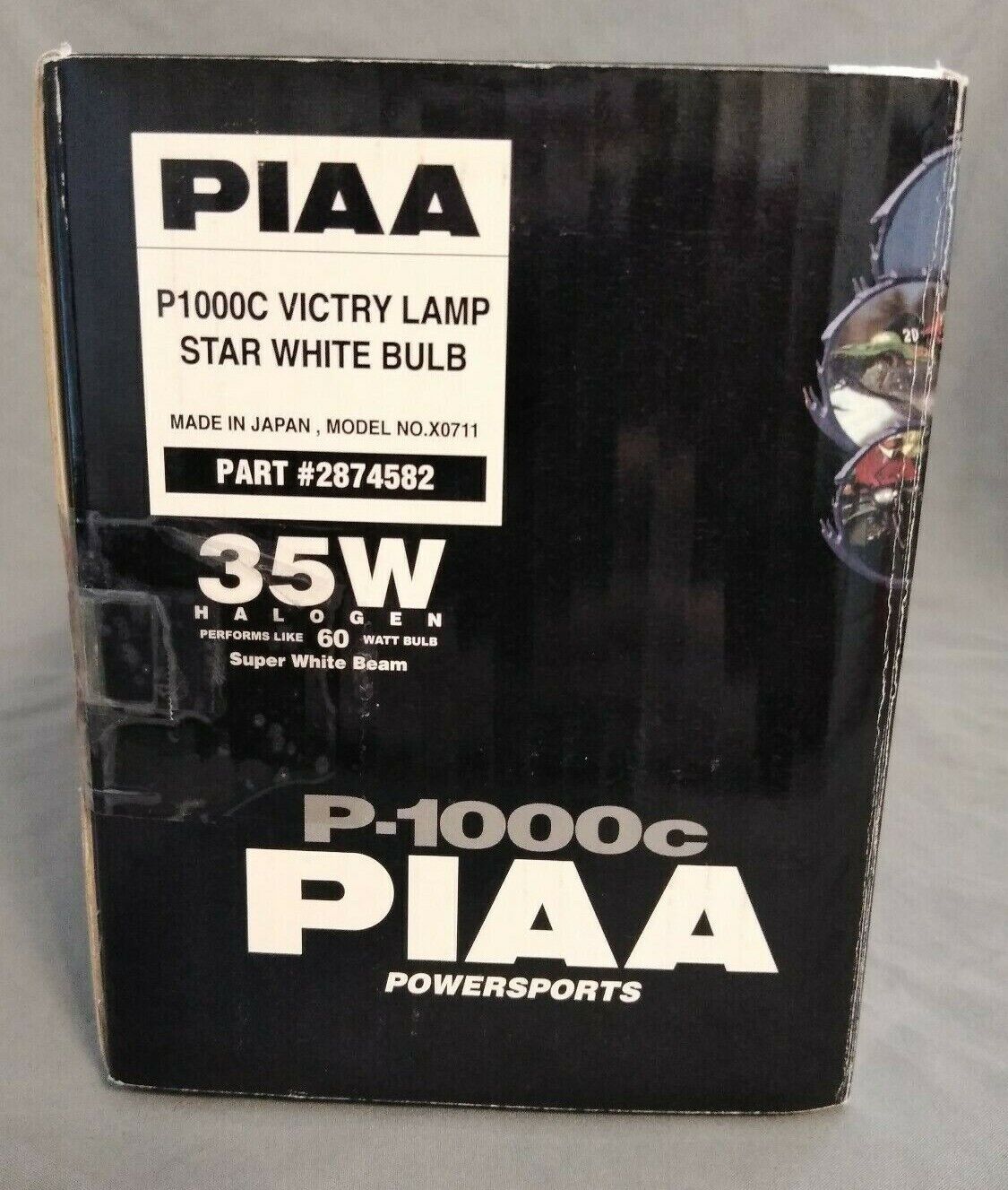NEW POWERSPORTS PIAA / P-1000c Auxiliary Lights / Extreme White Beam / 2874582