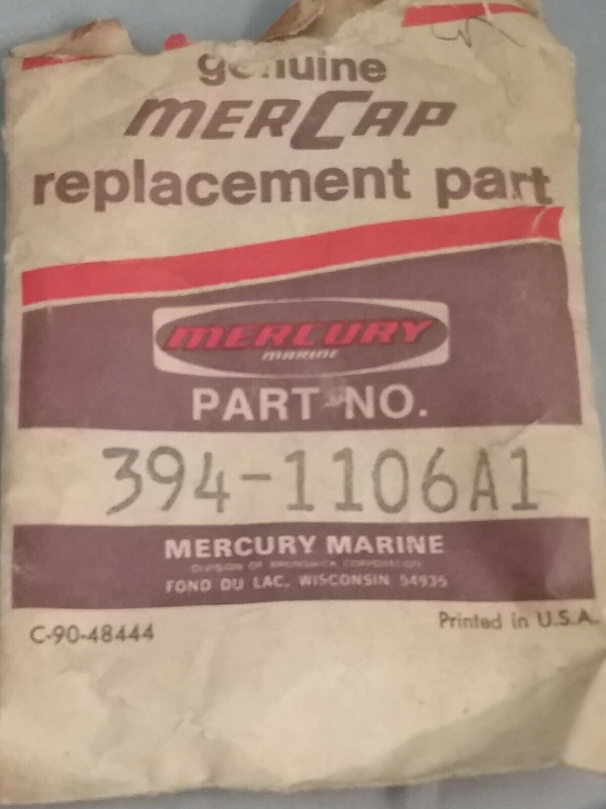 NEW MERCURY 394-1106A1 CAM WICK ASSY Mercury Outboard 30-65HP