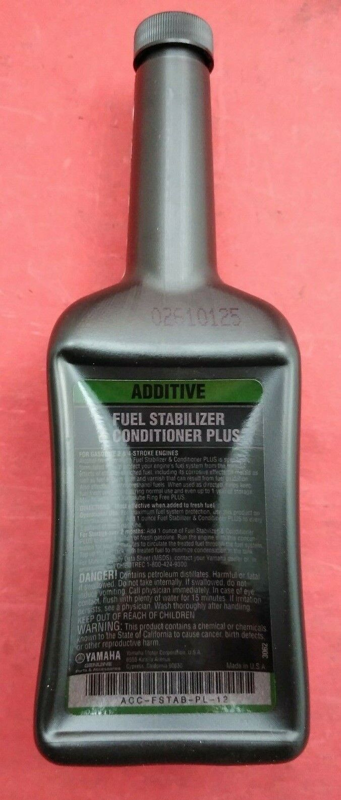 NEW YAMALUBE ACC-FSTAB-PL-12 (QTY 2) Fuel Stabilizer & Conditioner Plus 12oz