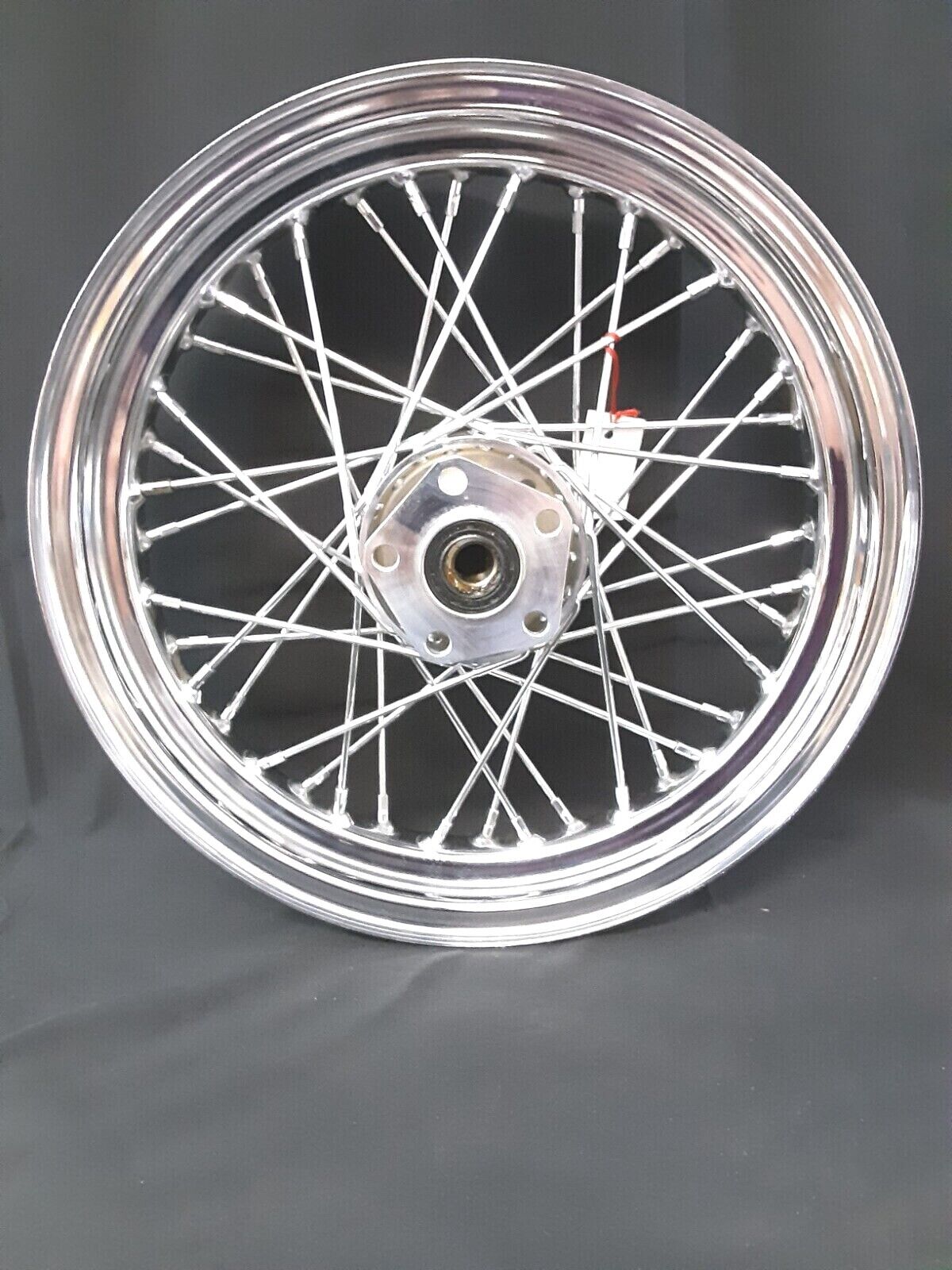 NEW 16 x 3 Chrome Tube 40 Spoke Rear D.S. Wheel Rim Harley Softail Touring Dyna