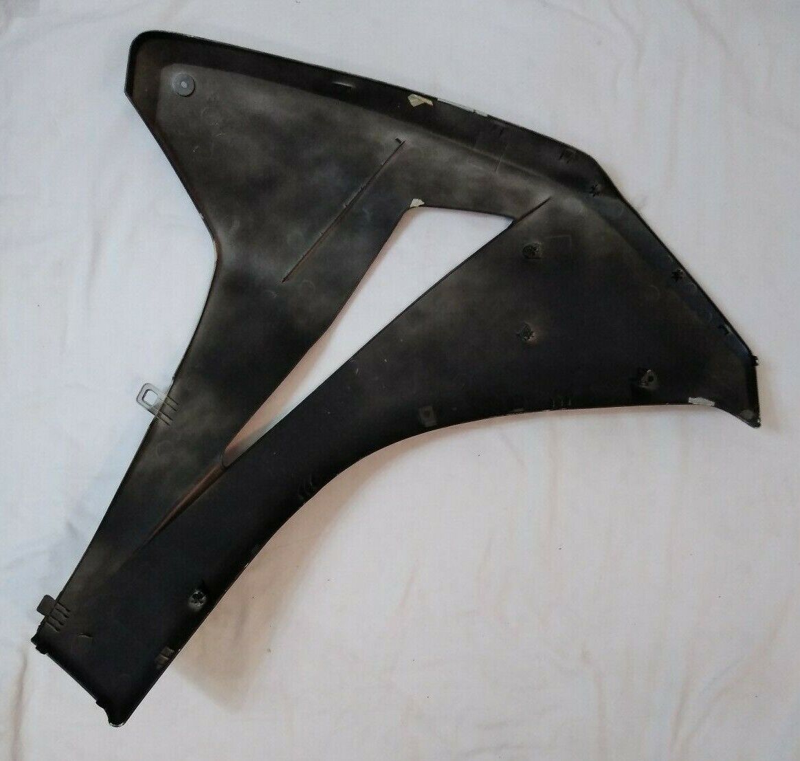 NEW HONDA LH Side Fairing CBR 1000 RR BLACK & CHERRY RED FLAME '08-'11