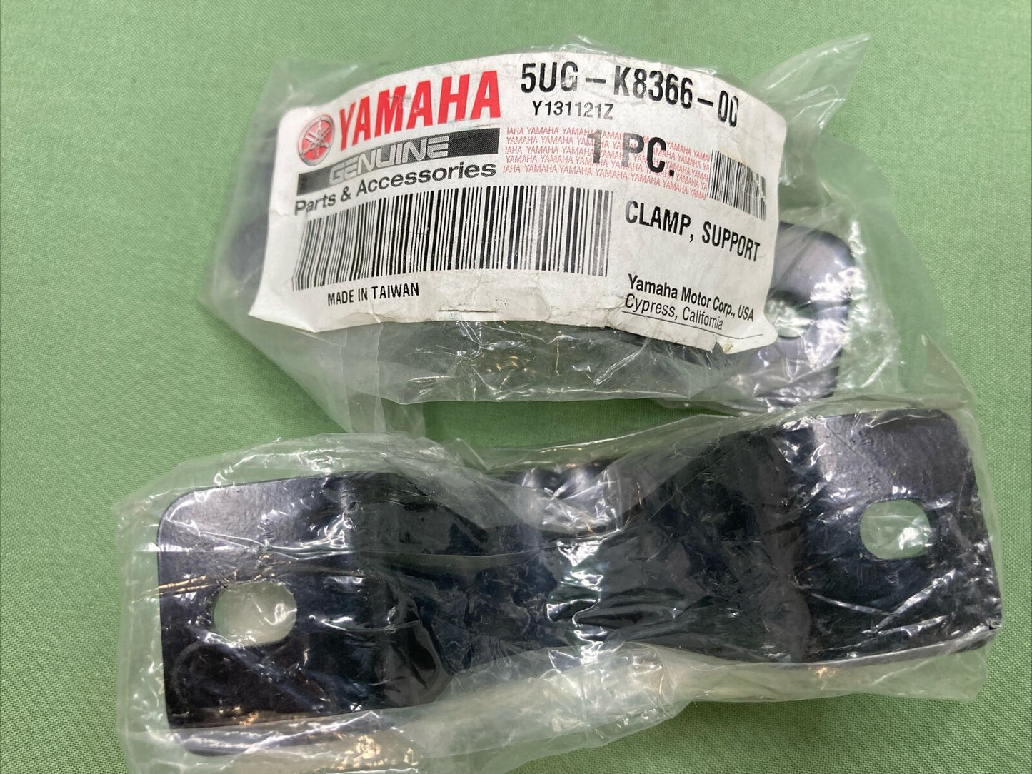 QTY 2 NEW GENUINE YAMAHA 5UG-K8366-00 ROLL BAR CLAMP SUPPORT