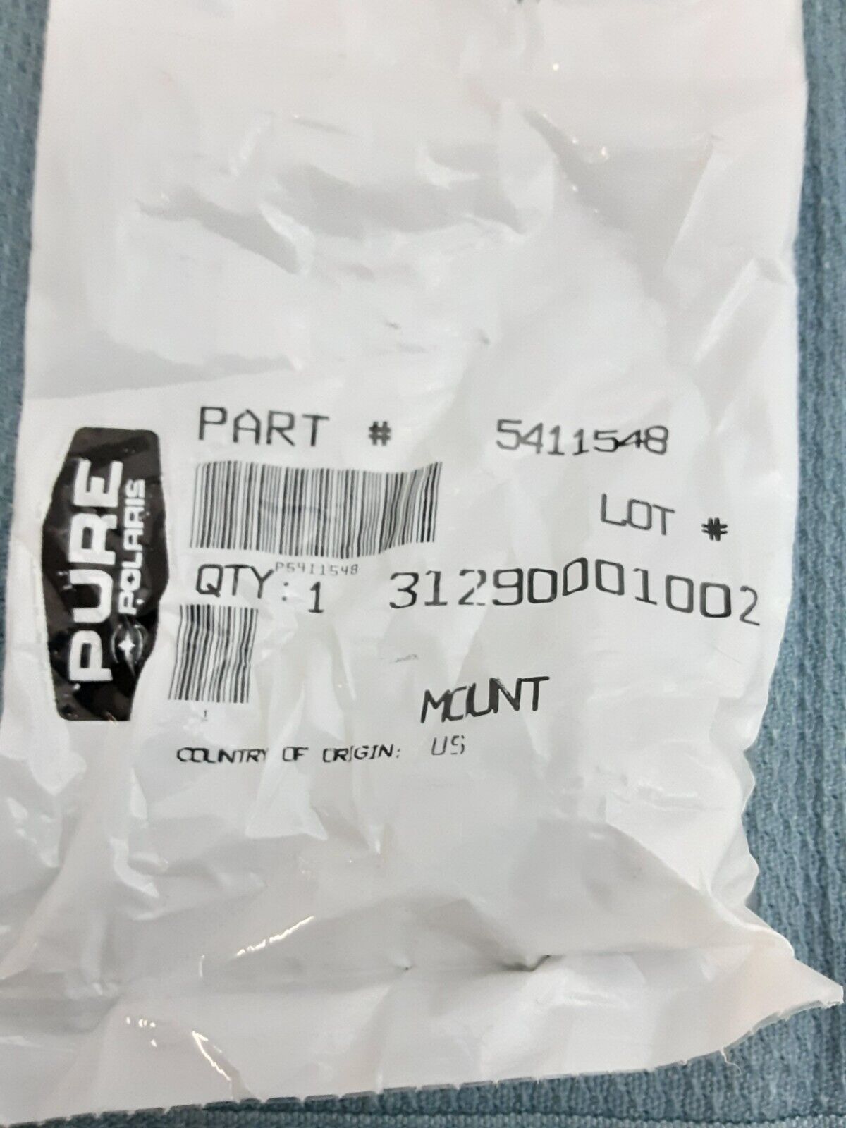 NEW GENUINE POLARIS 5411548 MOUNT, RUBBER Magnum 500 A99 Trail Boss A00 1999-04