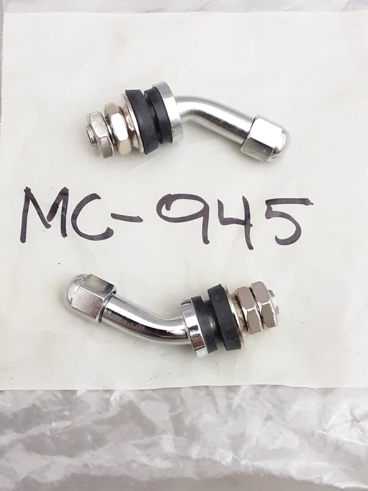 NEW FIRE POWER MC-945 QTY 2 Angled Valve Stem ATV Motorcycle
