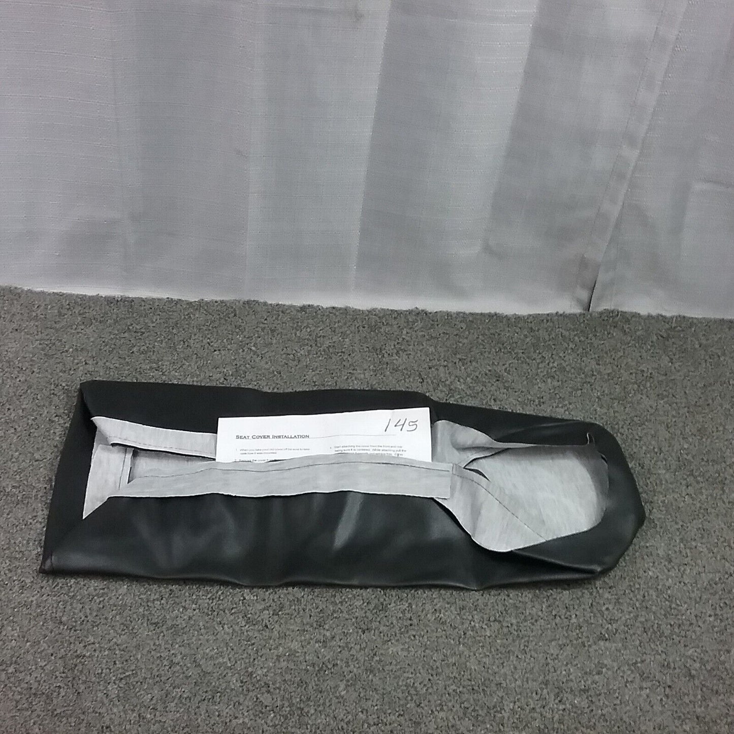 NEW J&M AM145 SEAT COVER, BLACK TRX300