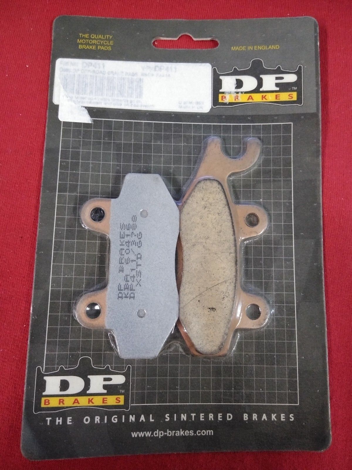 NEW DP Motorcycle Sintered Brake Pad DP411