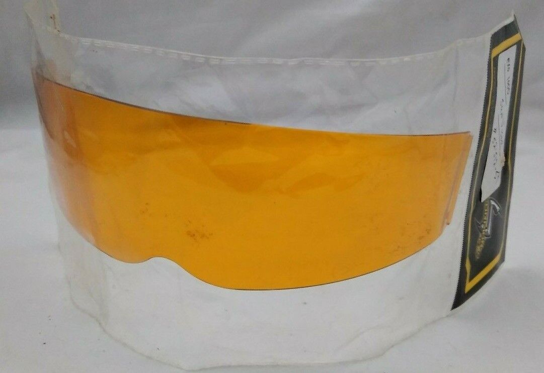 New Scorpion EXO Face Shield Visor / 52-512-59 / Yellow / Amber / Fits: EXO-1000