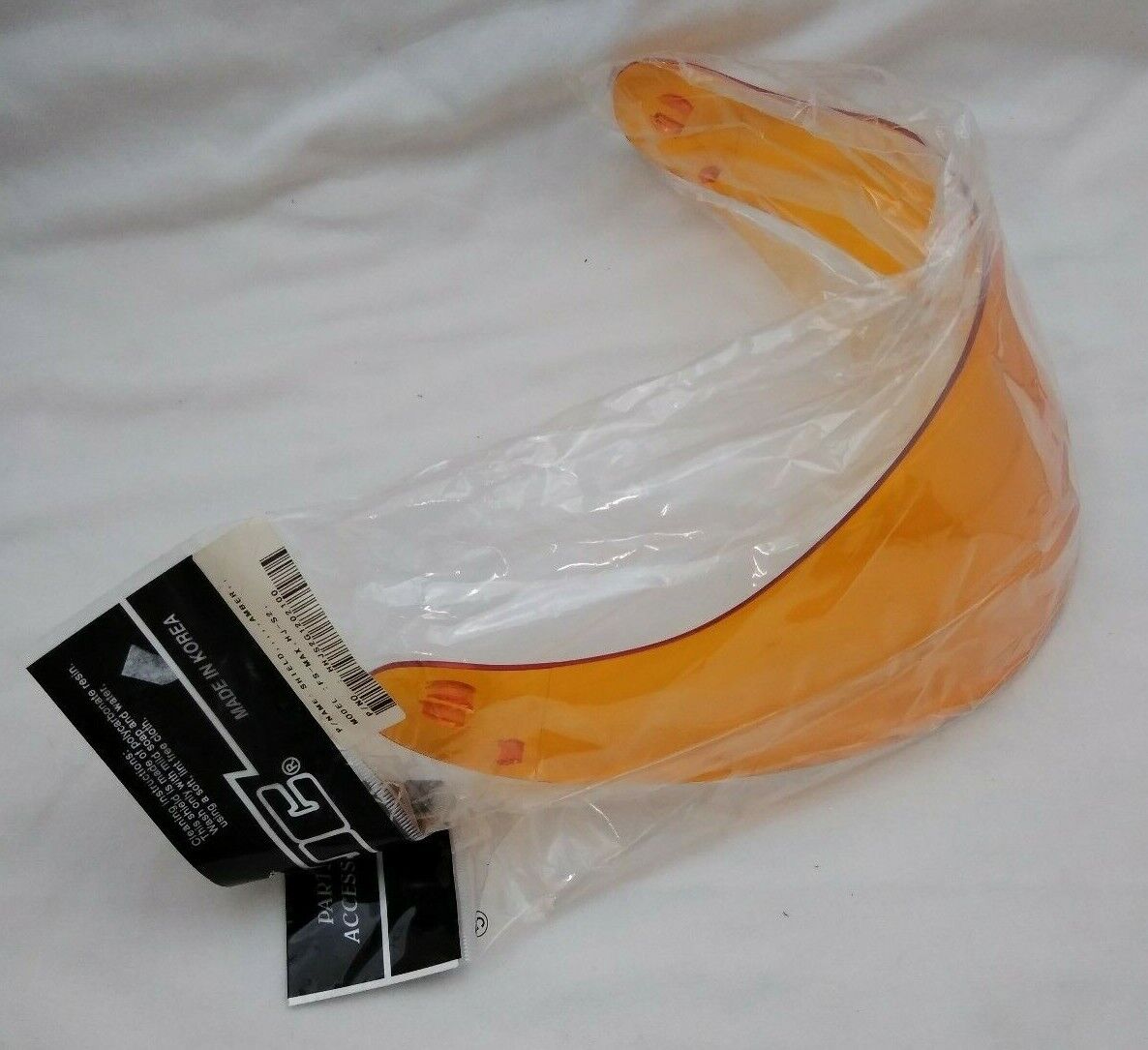 NEW HJC Face Shield Visor / Amber / HHJS2G1202100 / FS-MAX HJ-S2