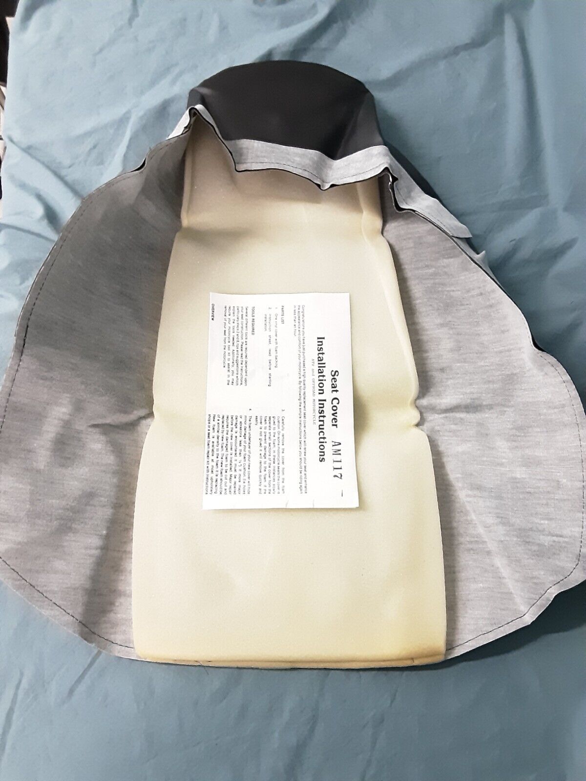 NEW J&M AM117 REPLACEMENT SEAT COVER KAWASAKI KLT200 1981-1983