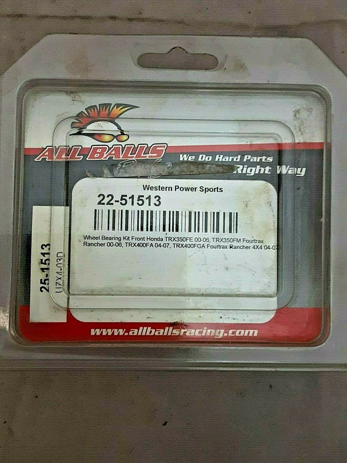 ALL BALLS 22-51513 HONDA WHEEL BEARING KIT 25-1513