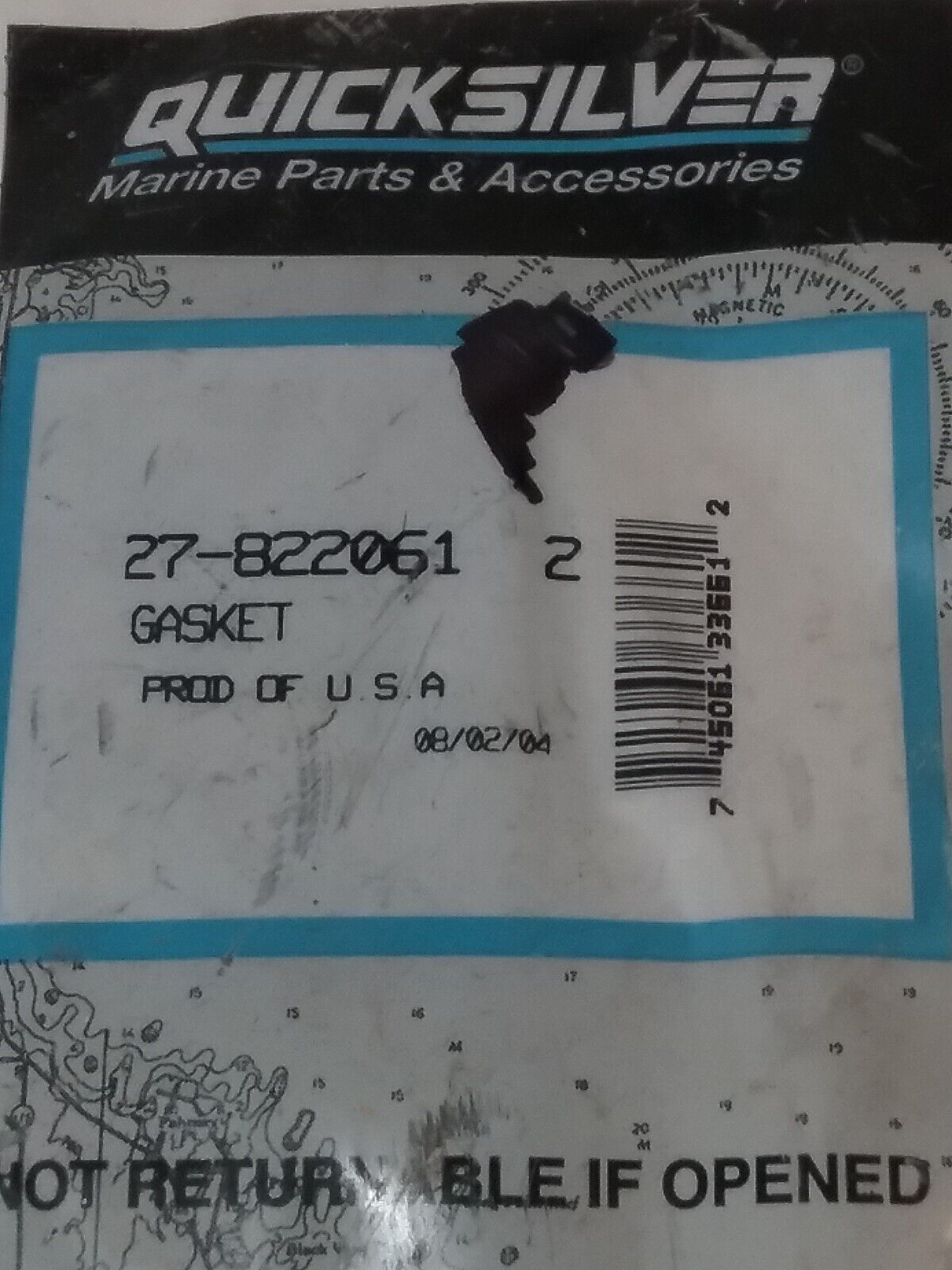 NEW QUICKSILVER 27-8220612 GASKET MERCURY OUTBOARD 65 75 80 90 100 115HP