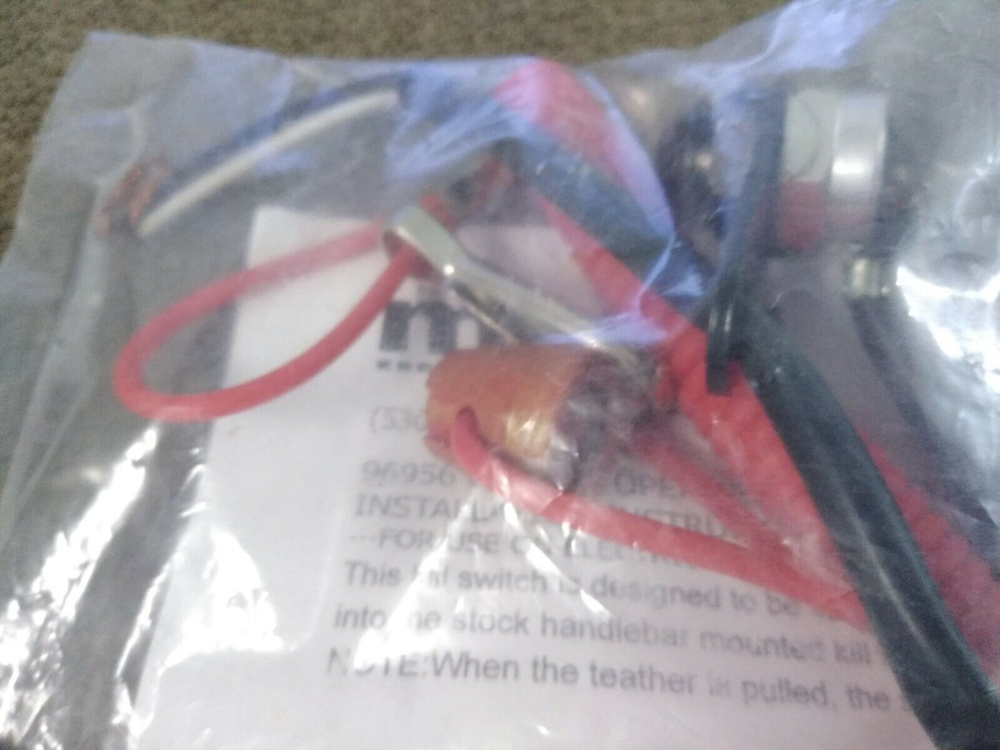 NEW MAIER UNIVERSAL TETHER KILL SWITCH FOR ELECTRIC-START MODELS / 96946