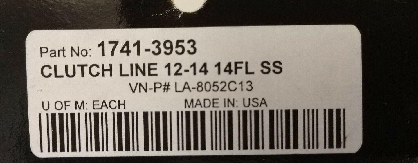 NEW LA Choppers Handlebar Brake Lines & Cables P/N LA-8052C13 Clutch Line