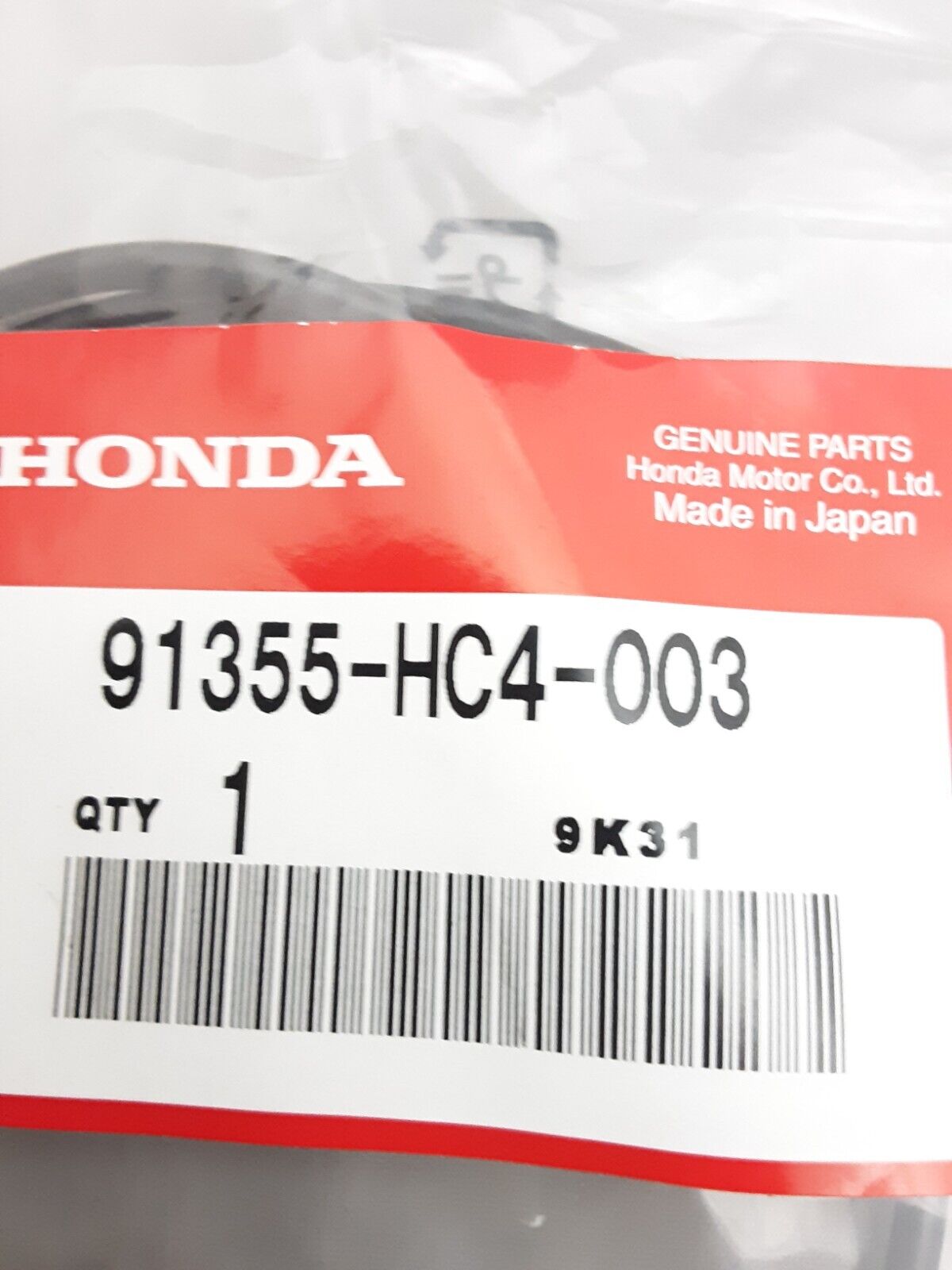 NEW GENUINE HONDA 91355-HC4-003 O-RING (181X3.1) FOURTRAX TRX300 RANCHER TRX420