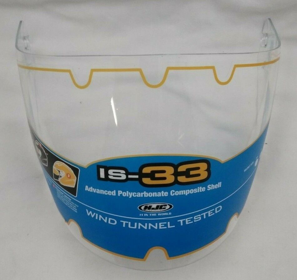 New HJC Face Shield Visor / Anti-Scratch / Clear / HJ-17J / HHJ17G1J02200