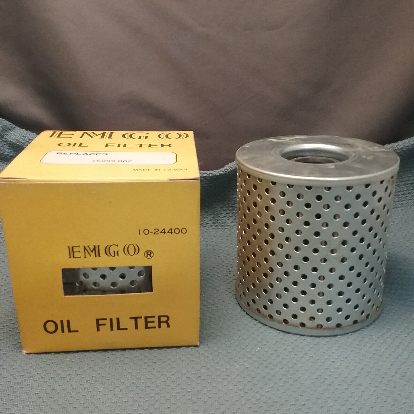 NEW EMGO 10-24400 OIL FILTER REPLACES KAWASAKI 16099-002