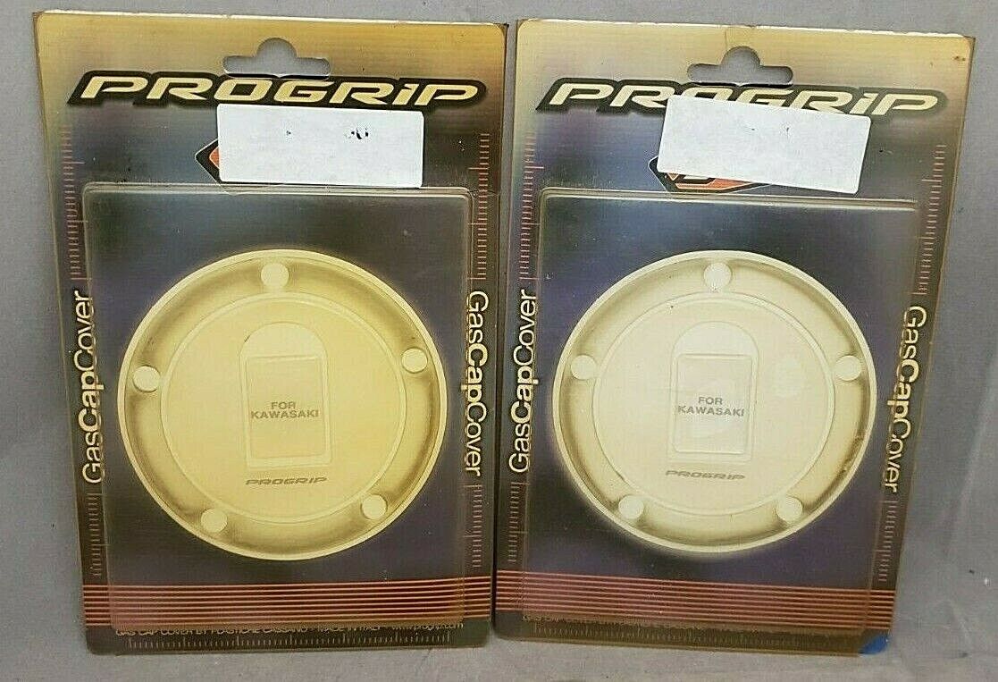 Progrip Transparent Gas Cap Cover Protector Fits Kawasaki Models PG-5030 (Qty 2)