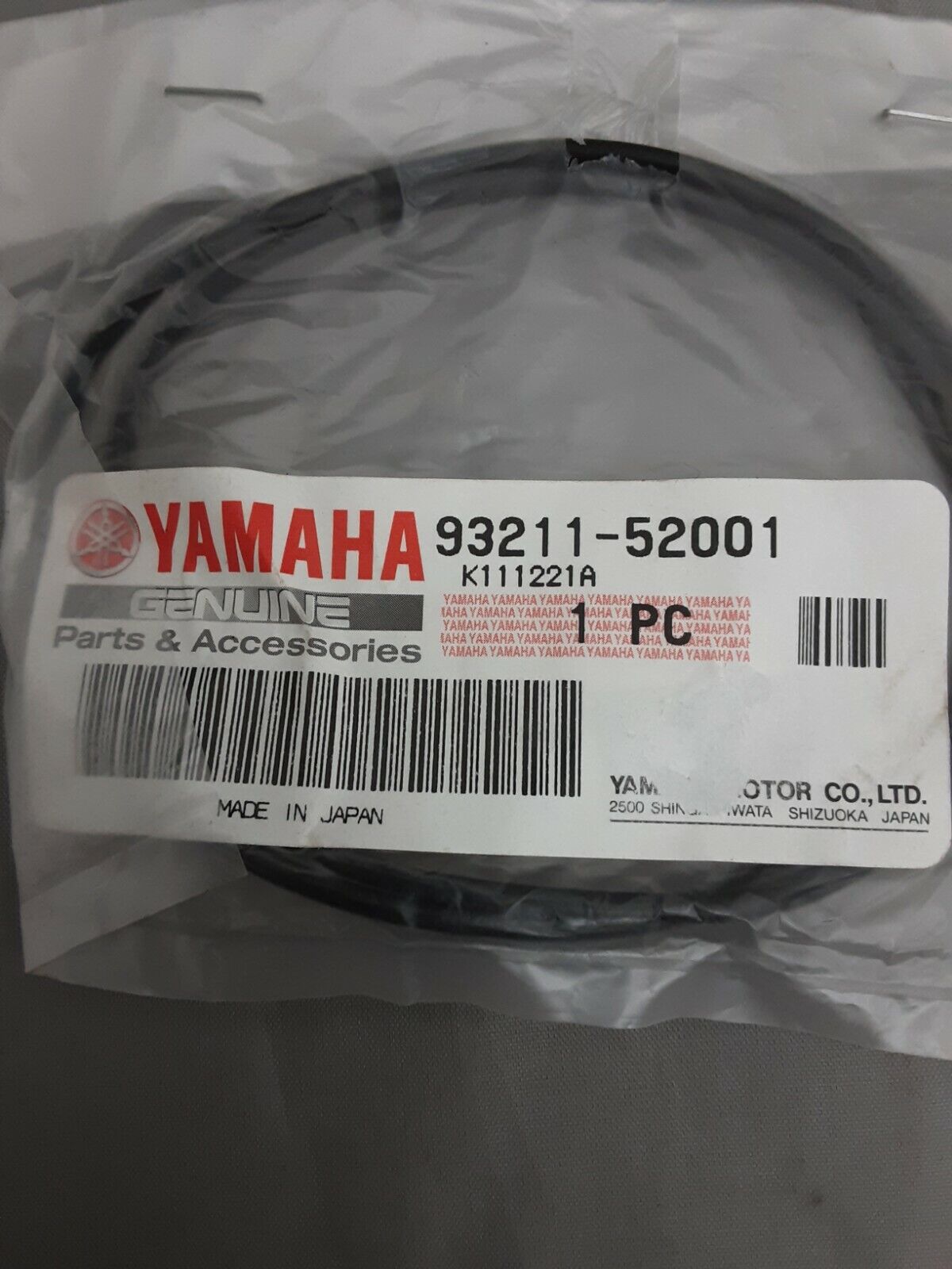 NEW GENUINE YAMAHA 93211-52001 O-RING Kodiak YFM400