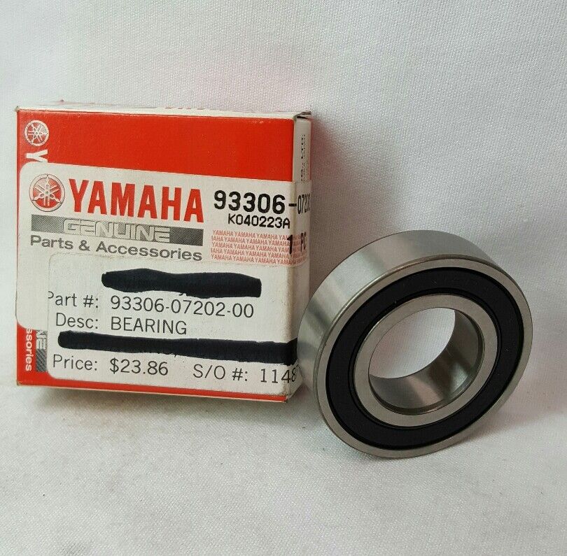 NEW GENUINE YAMAHA 93306-07202 Bearing COMPETITION YZ250 TTR200 TZ125 WR250X