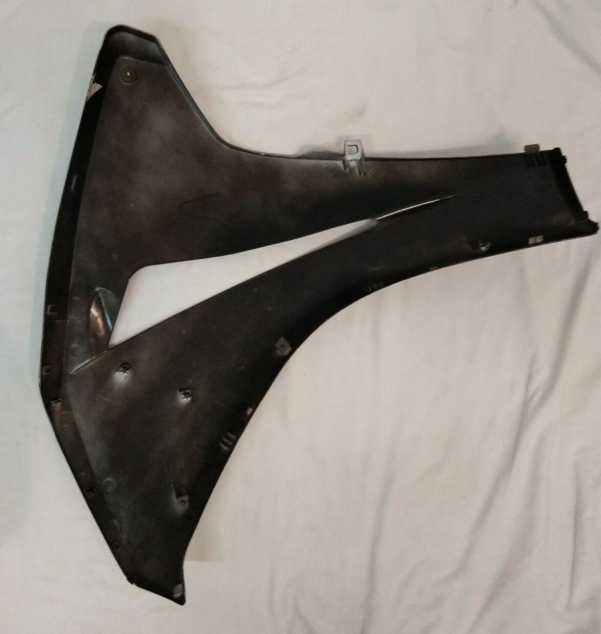 NEW HONDA RH Side Fairing CBR 1000 RR BLACK & CHERRY RED FLAME '08-'11