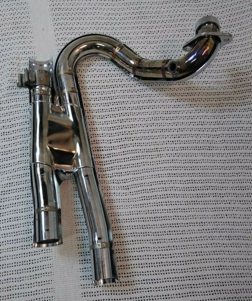 Polaris Victory Exhaust Head Pipe Rear / Chrome / 1262012-156