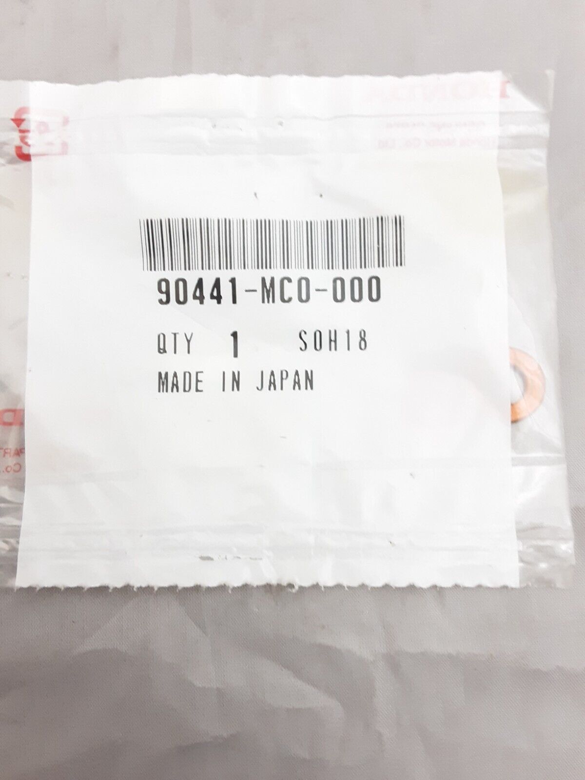 NEW GENUINE HONDA 90441-MC0-000 WASHER (7MM) CUSTOM CM450 HAWK CB450 ASCOT VT500