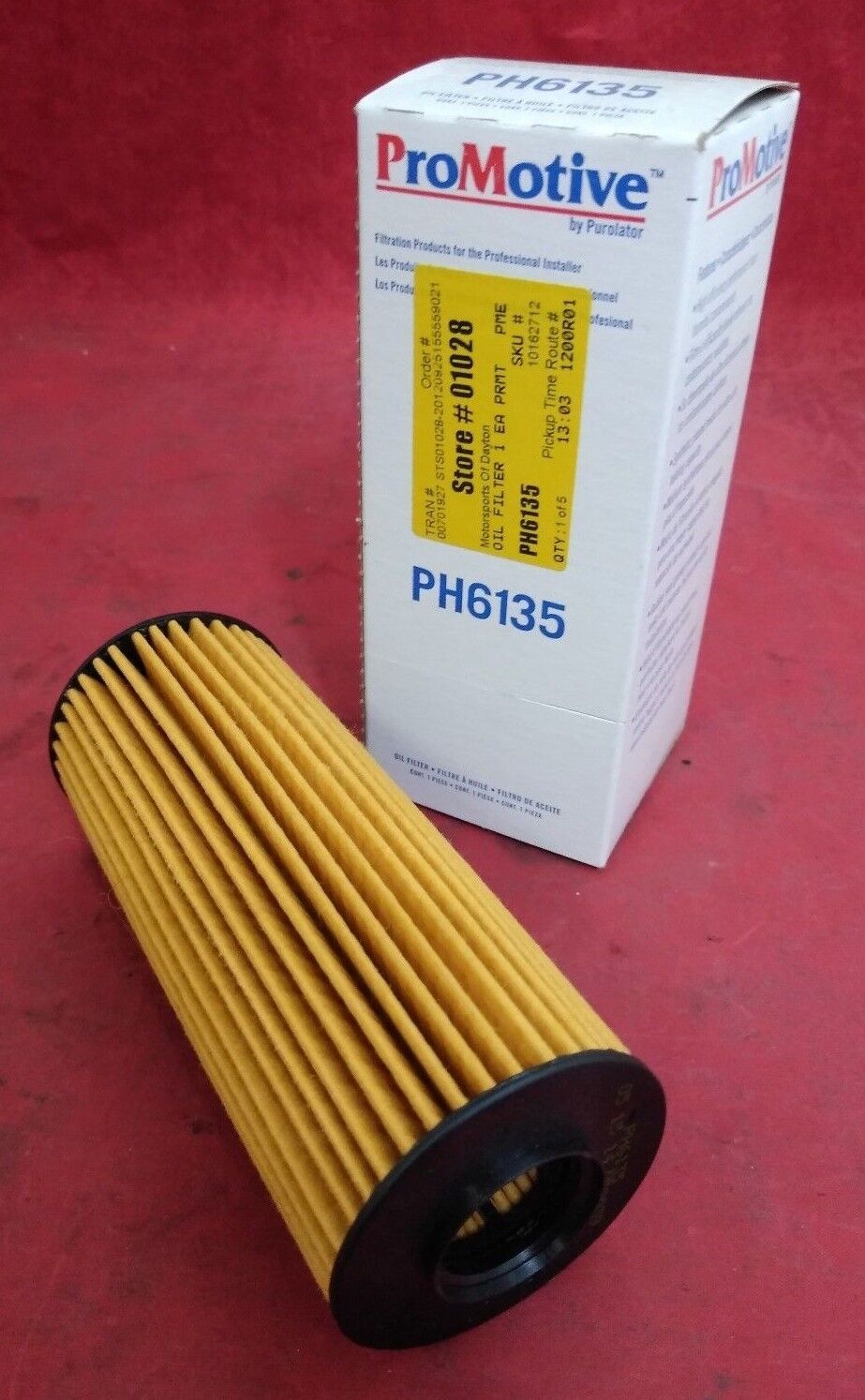 NEW Lot of 3 ProMotive Oil Filter PH6135