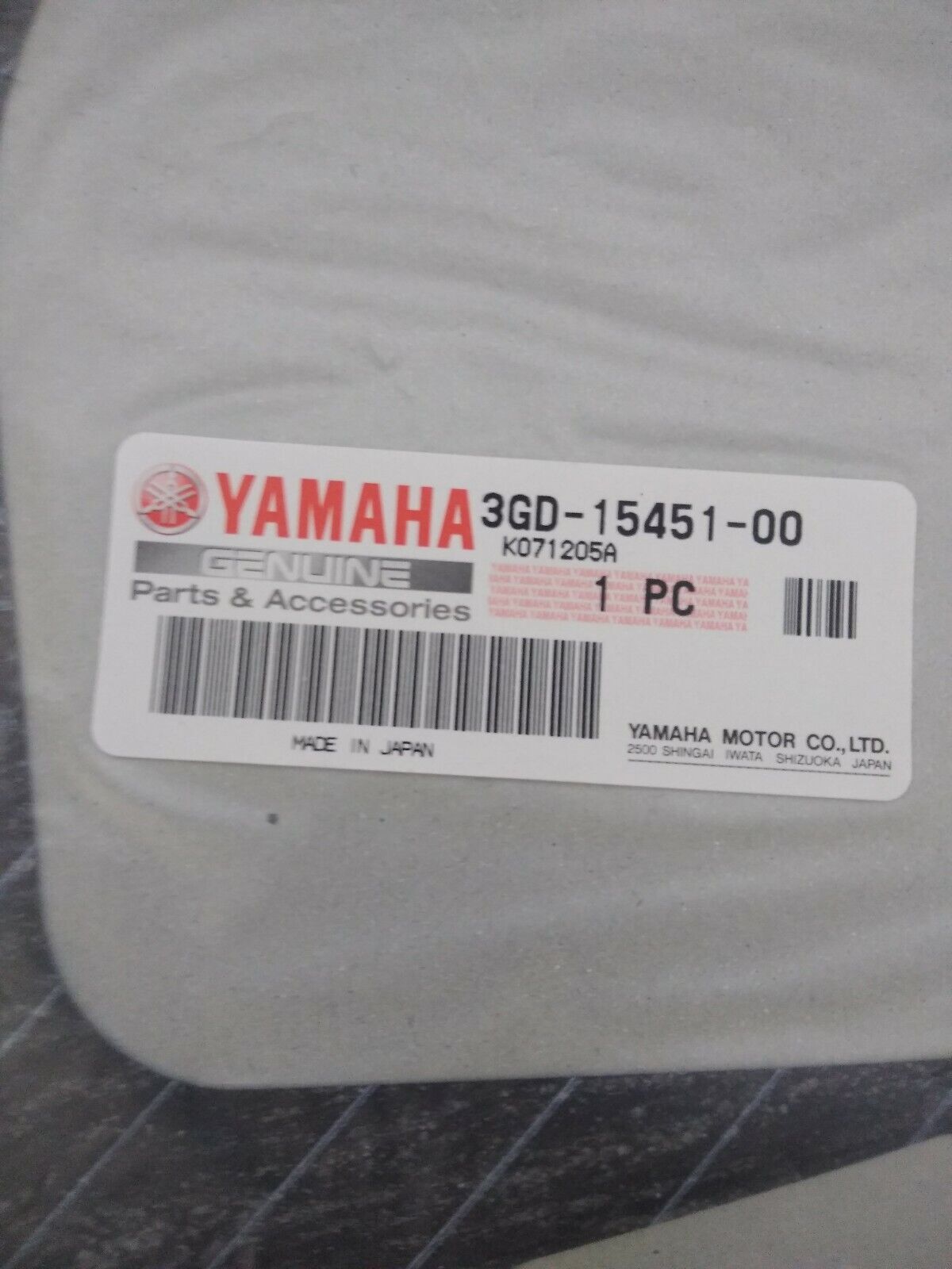 NEW Yamaha 3GD-15451-00 Crank Case Cover Gasket