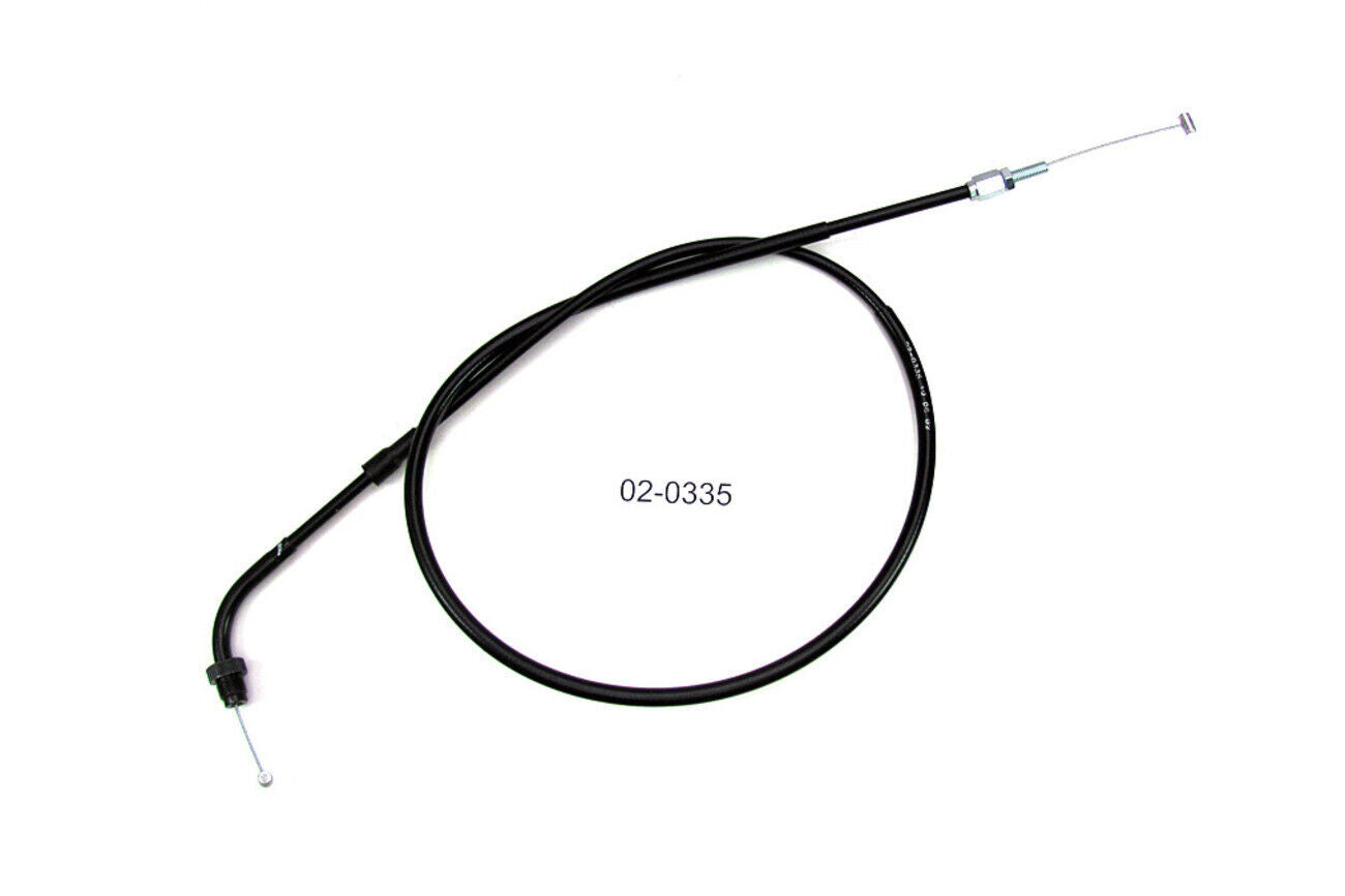 NEW Motion Pro Black Vinyl Push Throttle Cable / 02-0335