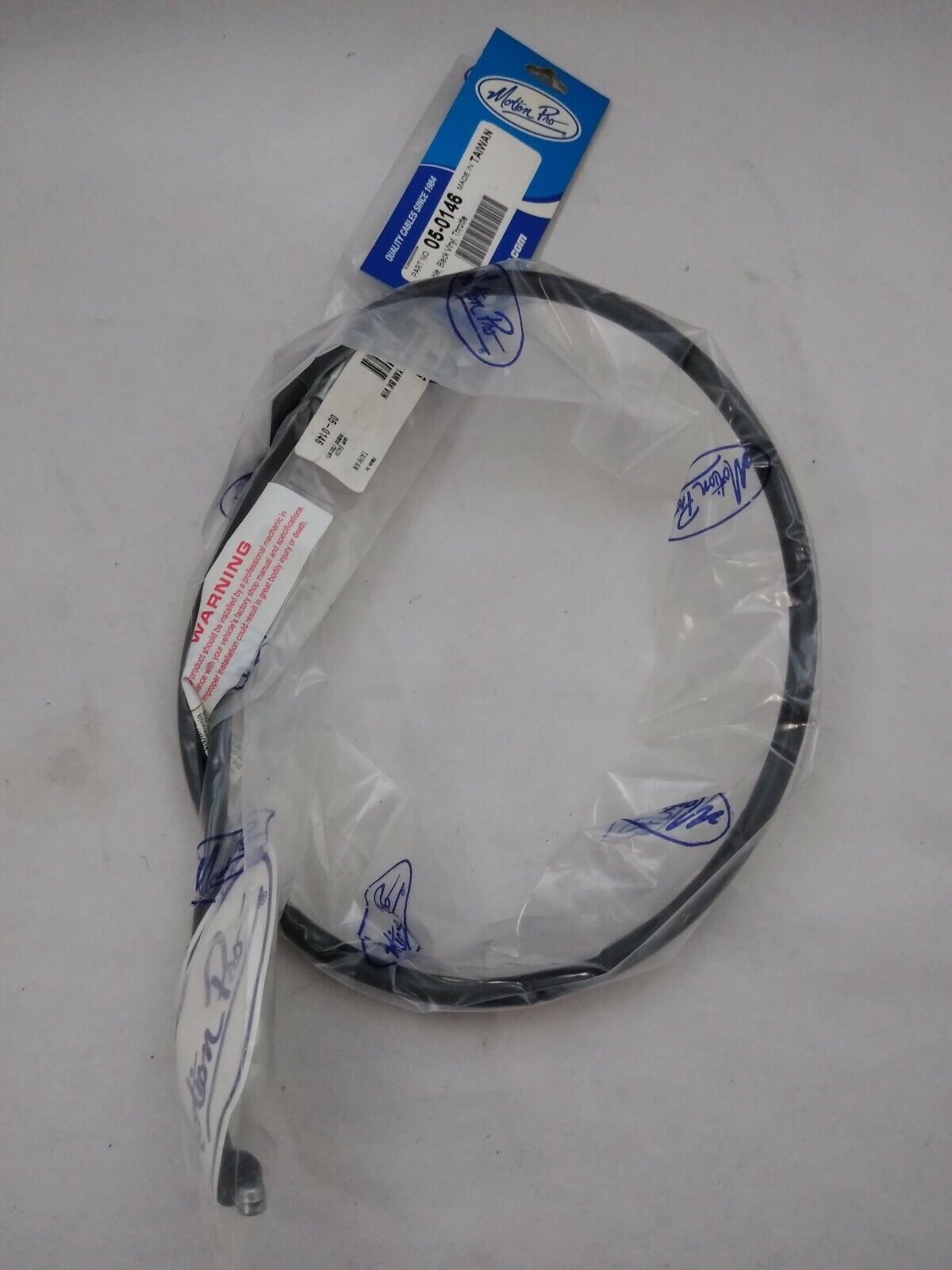 NEW Motion Pro Standard Black Vinyl Throttle Cable / 05-0146