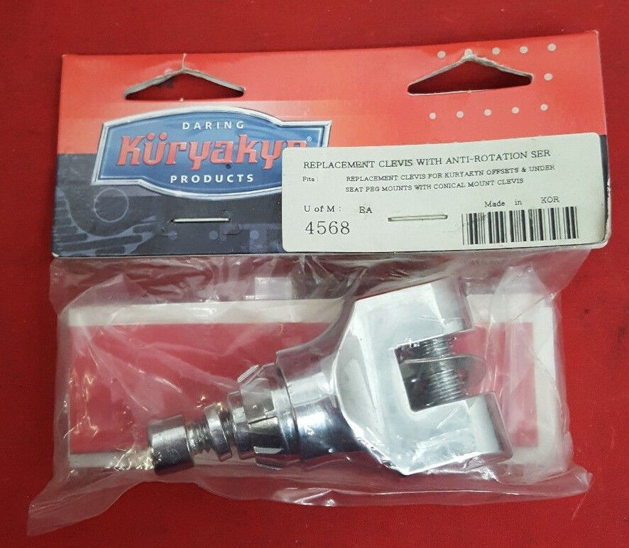 NEW Kuryakyn Peg Mounts & Mounting Clevises for Softail 4568