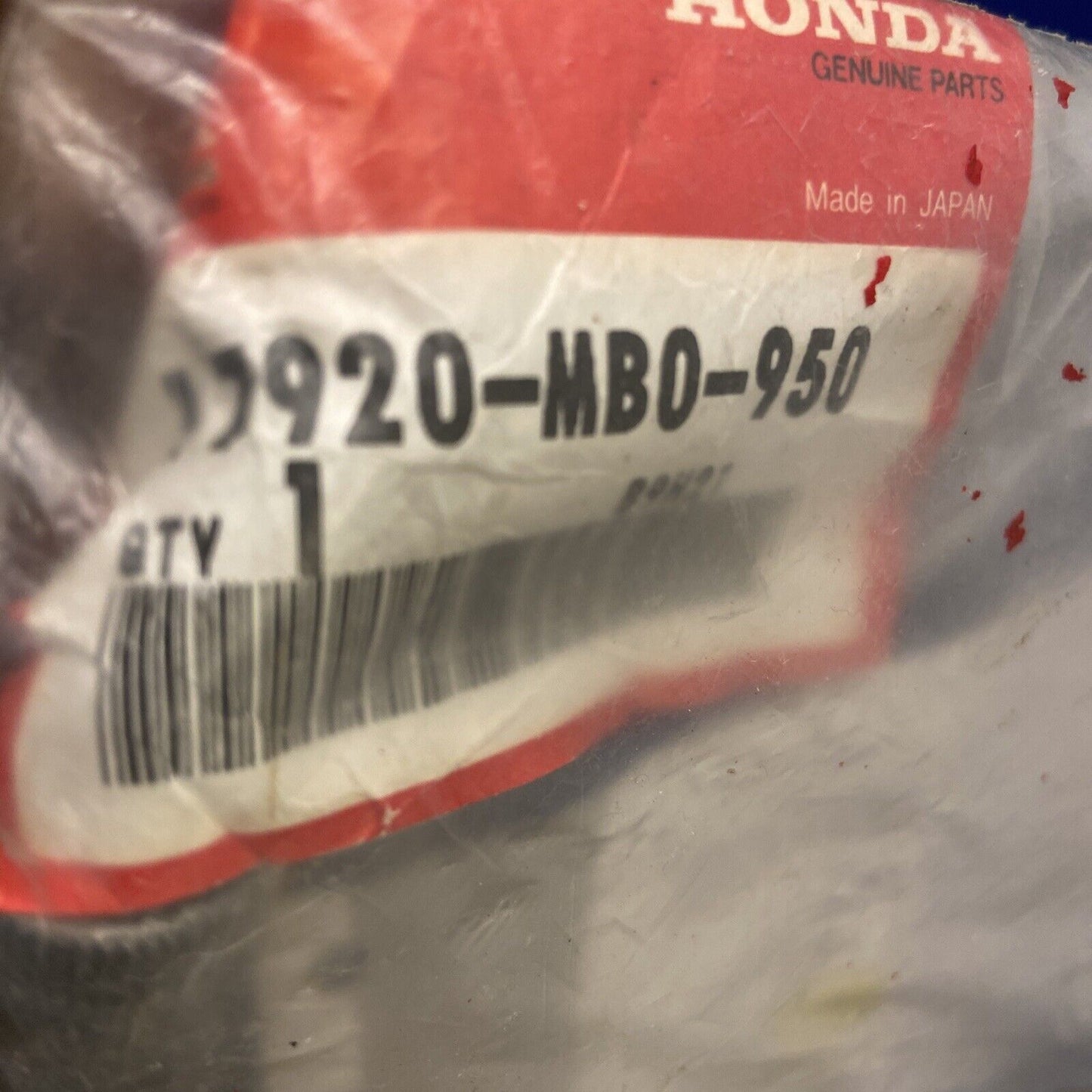 NEW HONDA OEM THROTTLE CABLE 17920-MB0-950 HONDA SABRE VF700 VF700S