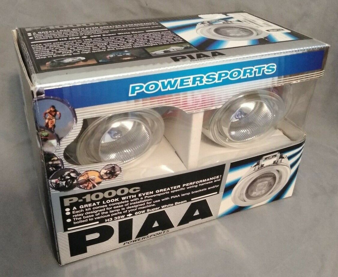 NEW POWERSPORTS PIAA / P-1000c Auxiliary Lights / Extreme White Beam / 2874582