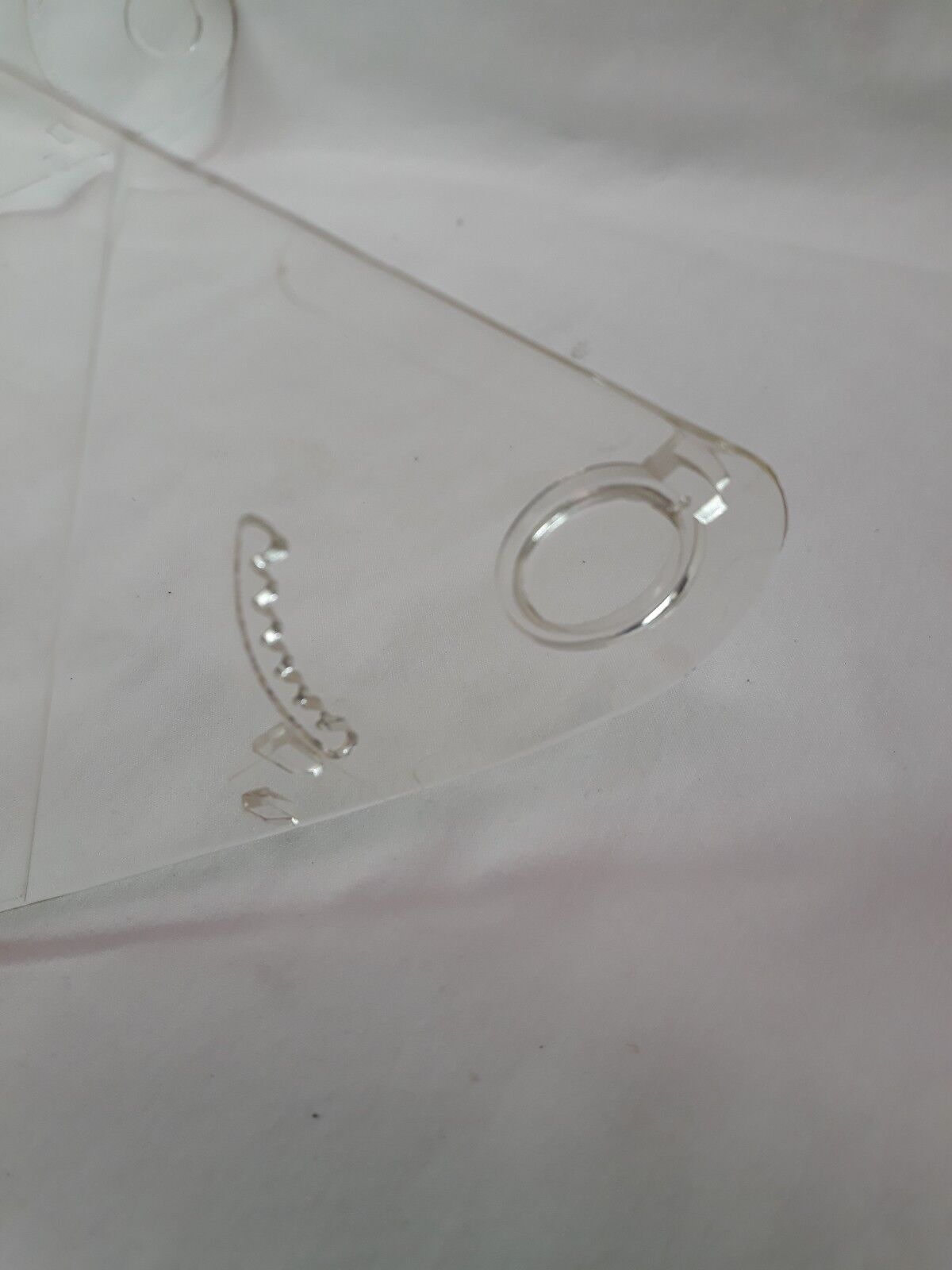 NEW Motorcycle Helmet Face Shield Clear 19.5"x7"x3.25"