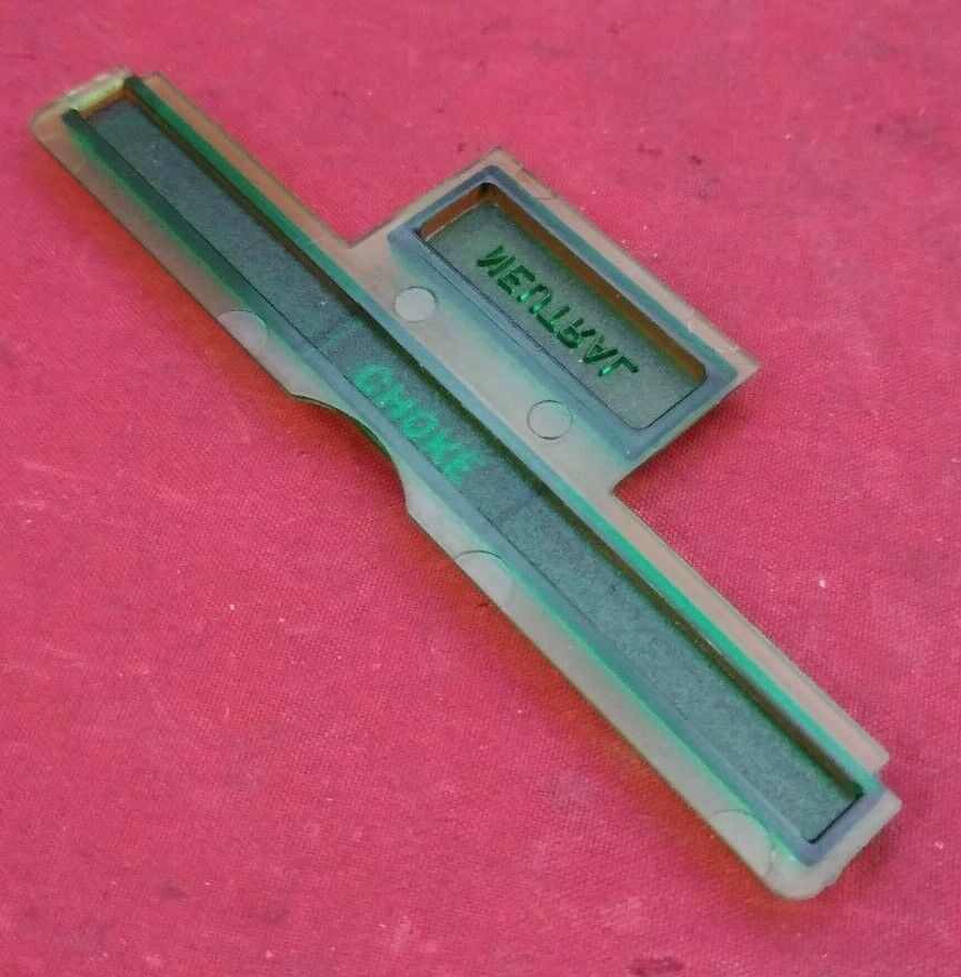 New Harley Davidson Choke Neutral Green Lens / 71143-75