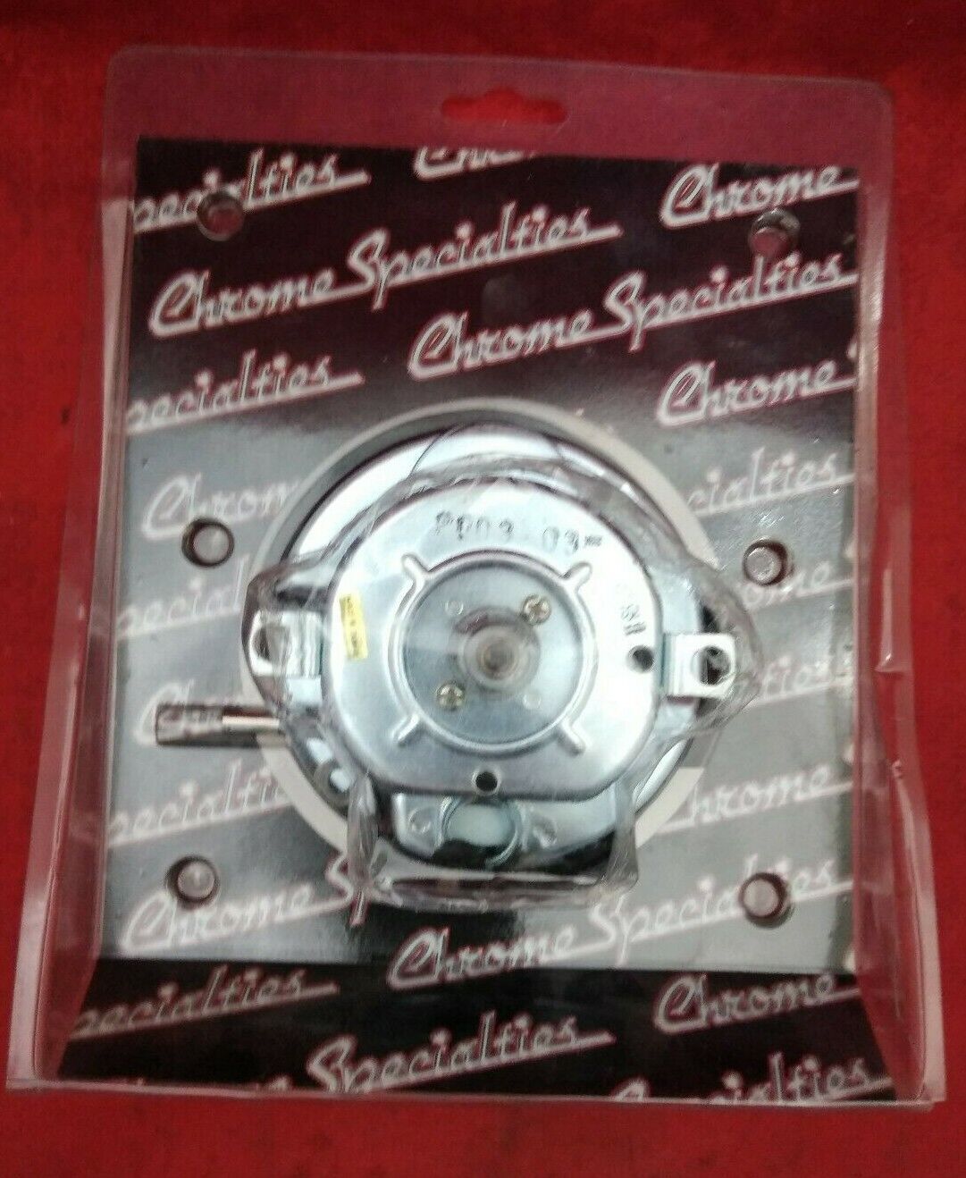 NEW Chrome Specialties 2:1 Aluminum Face Speedometer / 310632