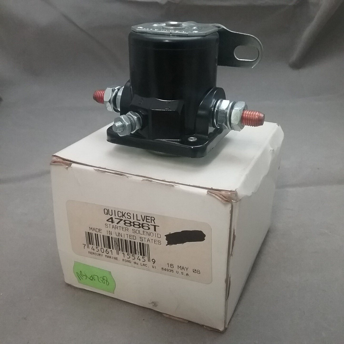 NEW QUICKSILVER 47886T SOLENOID ASSY MERCURY 20HP