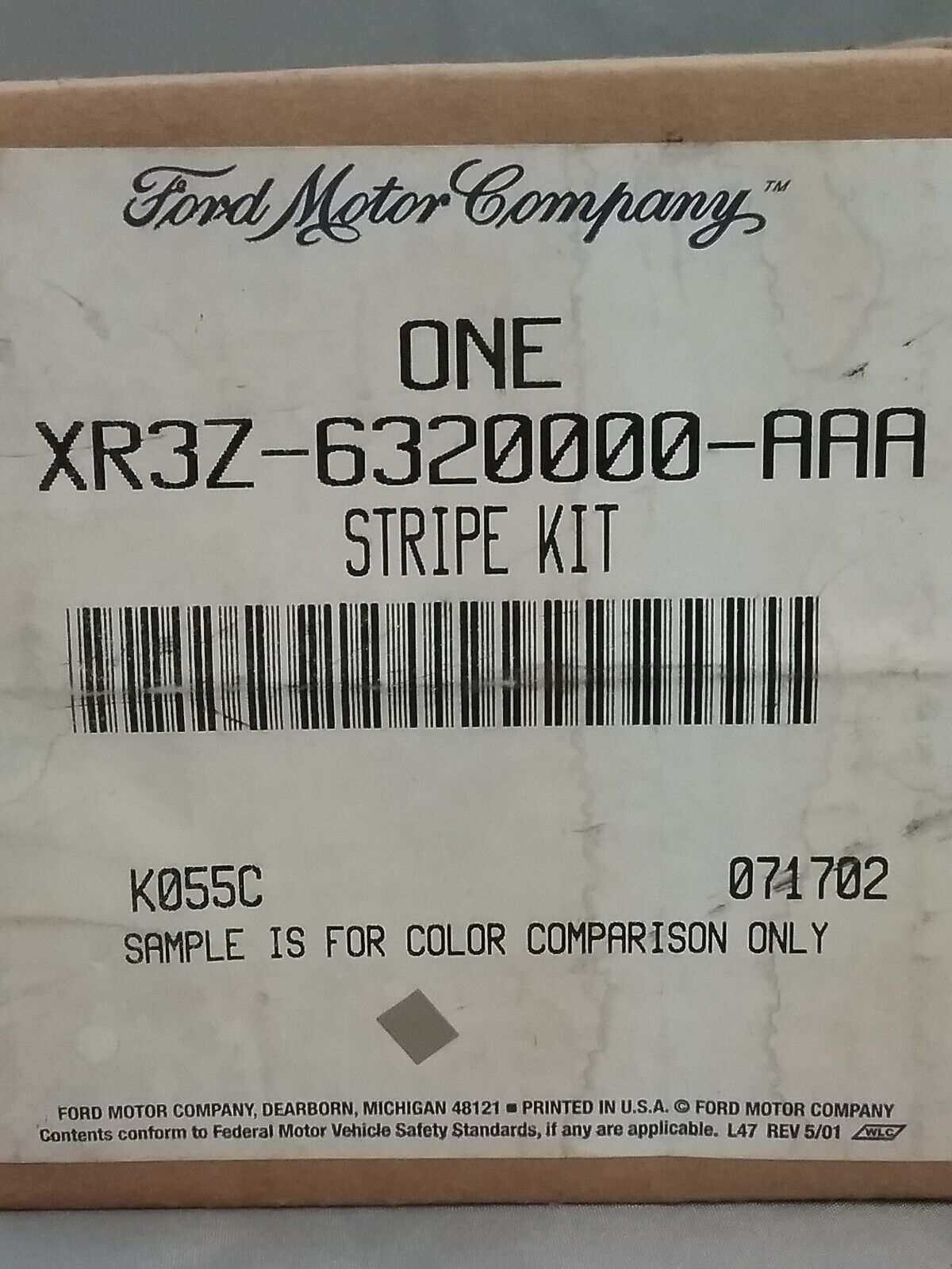 NEW FORD XR3Z-6320000-AAA Stripe Decal KIT RH Rear Quarter Panel Mustang 99-01
