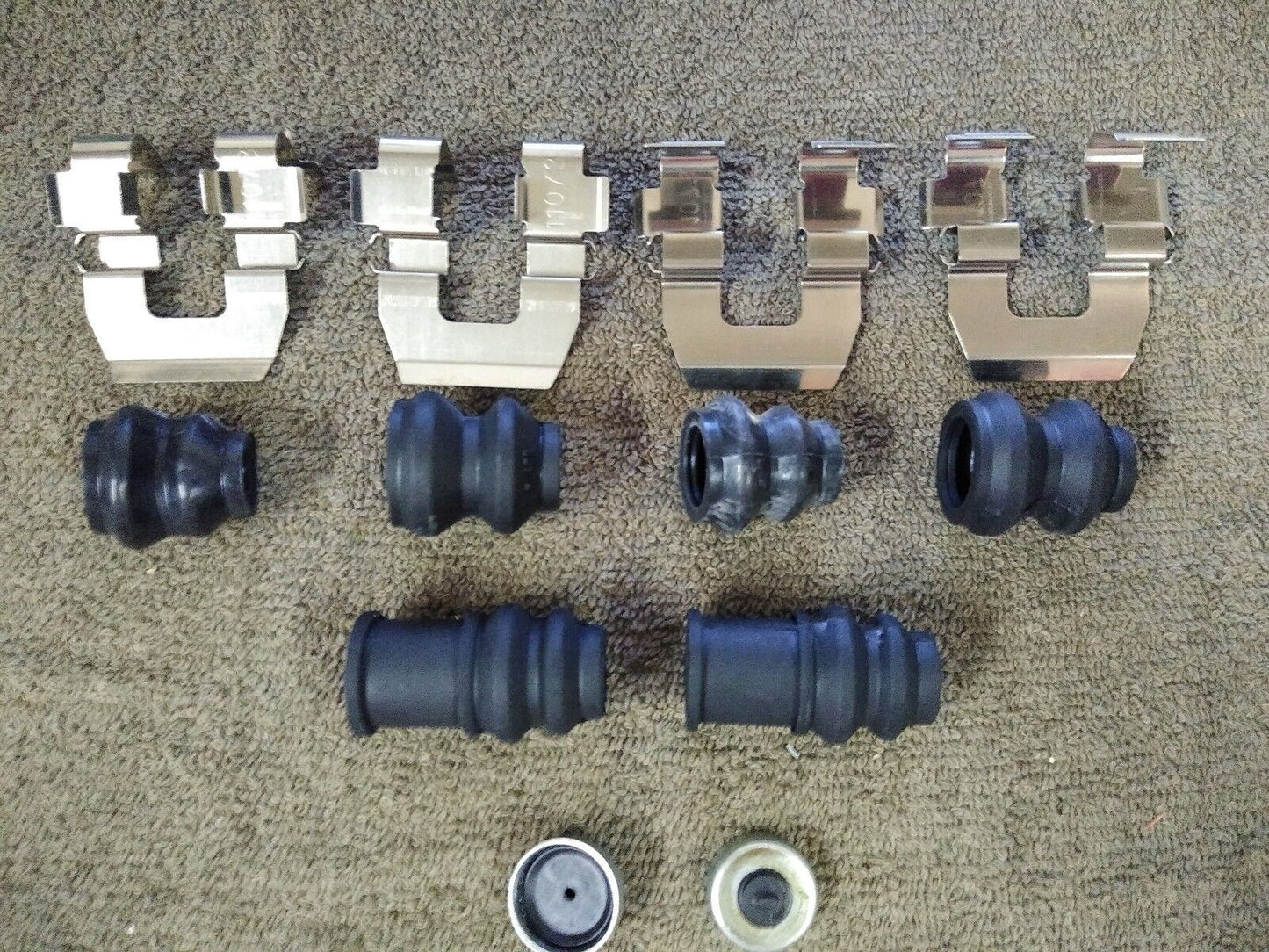 NEW BETTER BRAKE PARTS Brake Completion Kit 5614/H5621