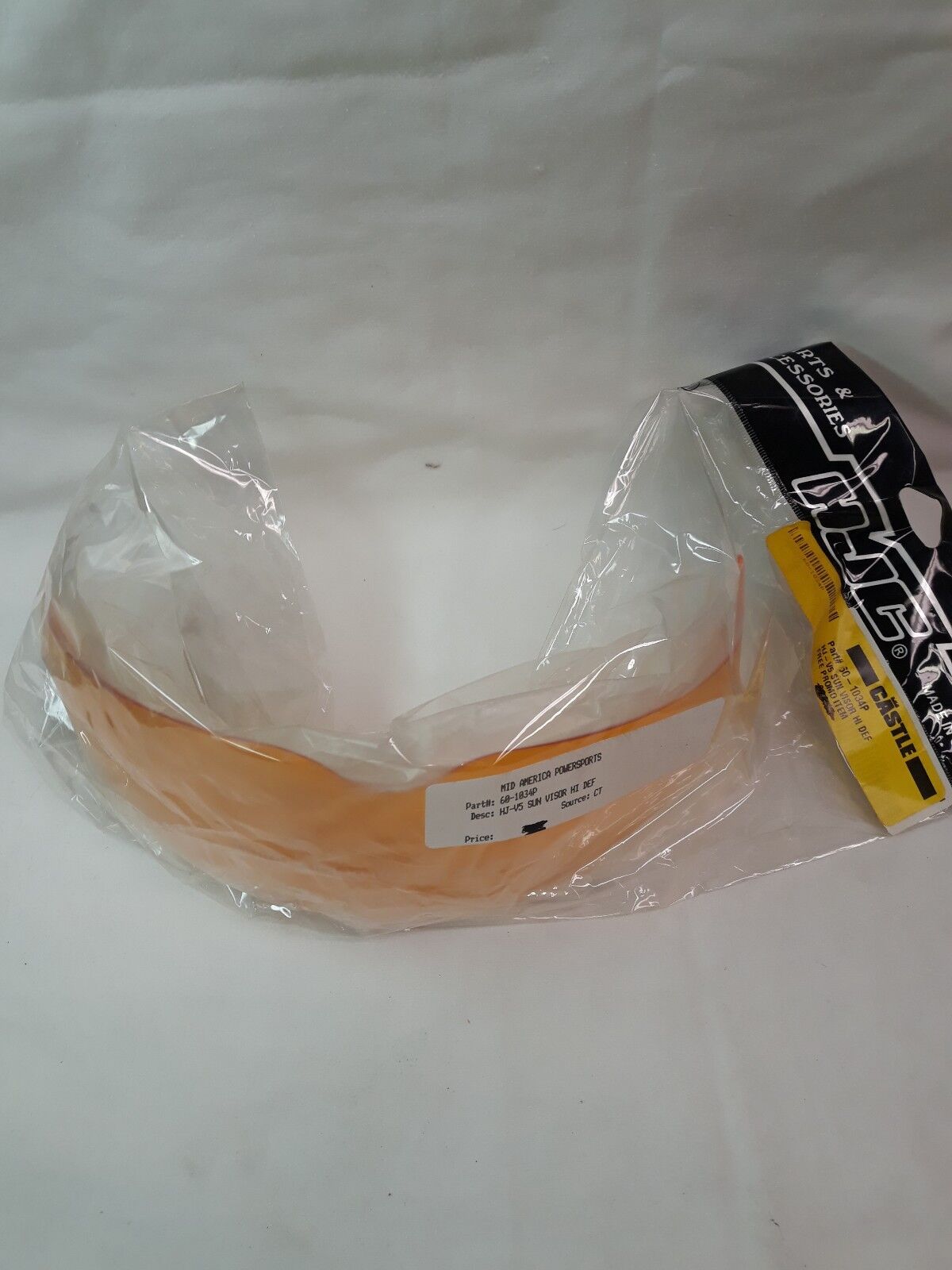 NEW HJC Motorcycle Helmet Sun Visor Hi Definition HJ-V5 Part# 60-1034P