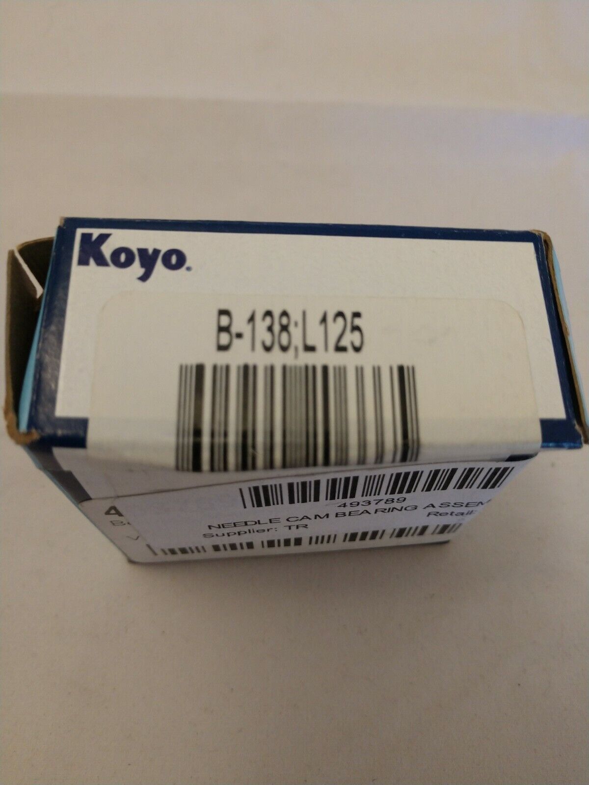 NEW GENUINE Koyo Needle Cam Bearing Assembly B-138;L125